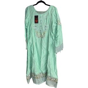Tunic dress, HARAM NOR  - sage - Large - NWT
